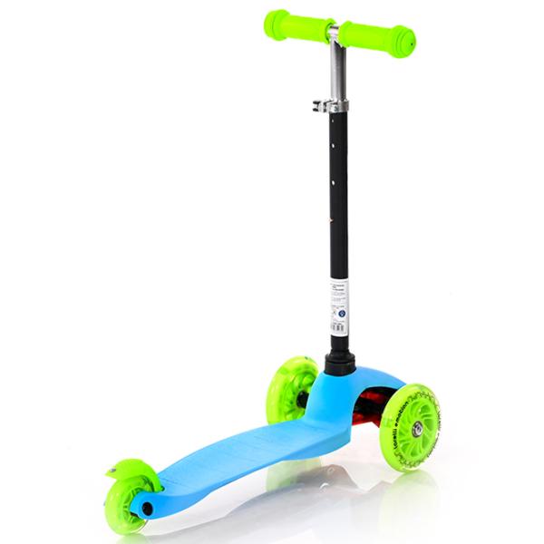 Trotinetă pentru copii cu trei roți Lorelli Mini (10390010020) 20 kg/ Blue photo 2