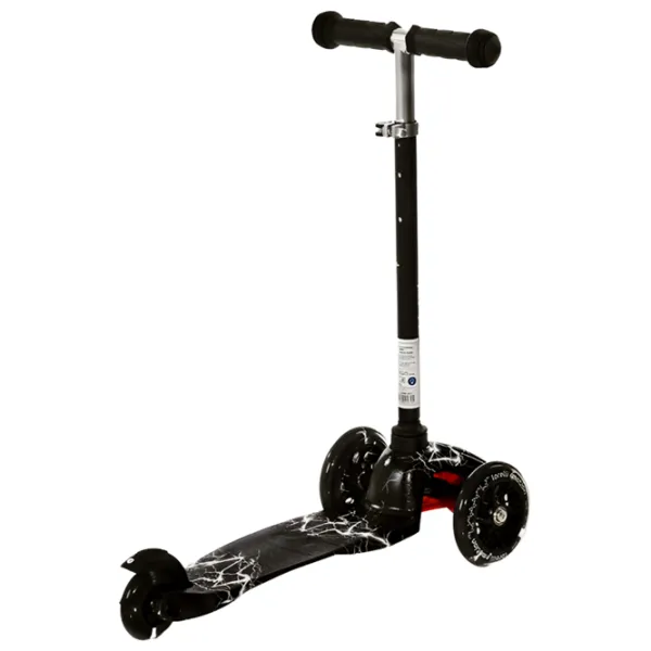 Trotinetă pentru copii cu trei roți Lorelli Mini (10390010024) 20 kg/ Black photo 2