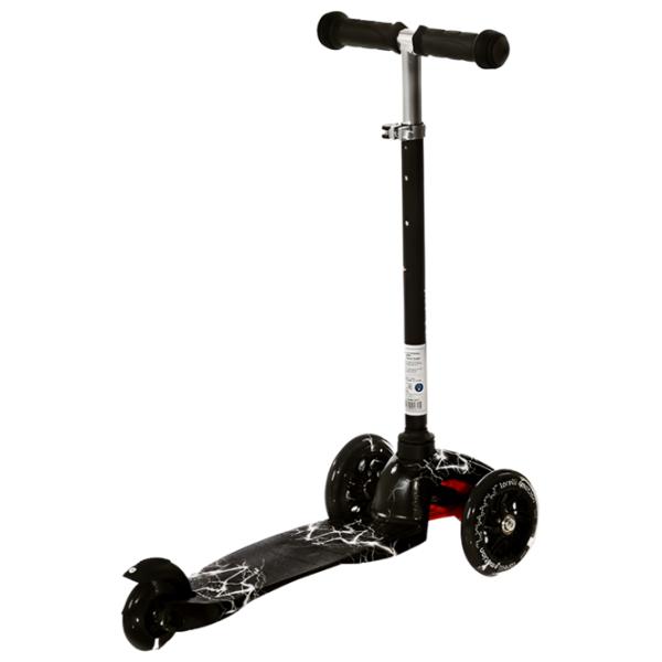 Trotinetă pentru copii cu trei roți Lorelli Mini (10390010024) 20 kg/ Black photo 2