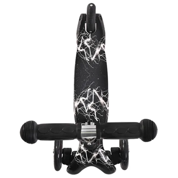 Trotinetă pentru copii cu trei roți Lorelli Mini (10390010024) 20 kg/ Black photo 3