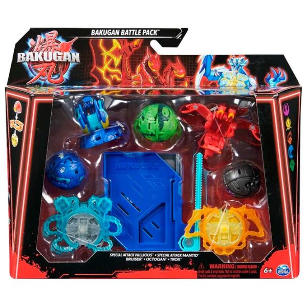 Jucărie interactivă Bakugan Battle Pack Battle Pack 3S1 ast 6066988 6+/ Multicolor Multicolor photo 2