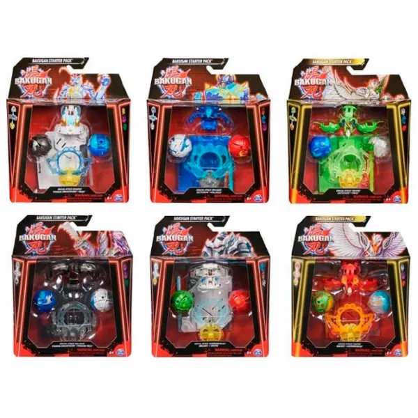 Set jucării Bakugan Starter Pack Starter Pack 3S1 6066989 6+/ Multicolor Multicolor photo 2