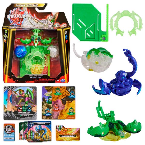 Set jucării Bakugan Starter Pack Starter Pack 3S1 6066989 6+/ Multicolor Multicolor photo 3