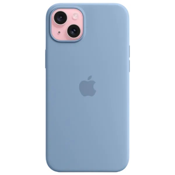 Husă pentru smartphone Apple iPhone 15 Plus Apple/ MagSafe Back/ TPU/ Winter Blue photo 2