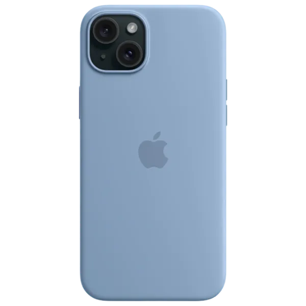 Husă pentru smartphone Apple iPhone 15 Plus Apple/ MagSafe Back/ TPU/ Winter Blue photo 3