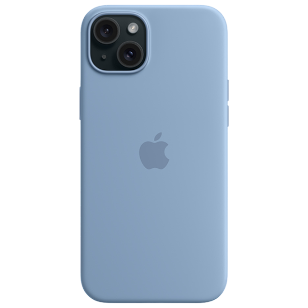 Husă pentru smartphone Apple iPhone 15 Plus Apple/ MagSafe Back/ TPU/ Winter Blue photo 3