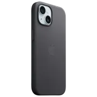 Husă pentru smartphone Apple iPhone 15 Apple/ MagSafe Back/ FineWoven/ Winter Black photo 2