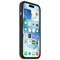 Husă pentru smartphone Apple iPhone 15 Apple/ MagSafe Back/ TPU/ Black photo 3