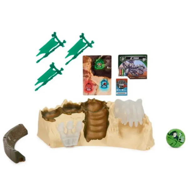 Set jucării Bakugan Training Set Training Set 3S1 ast 6066993 6+/ Multicolor Green photo 8