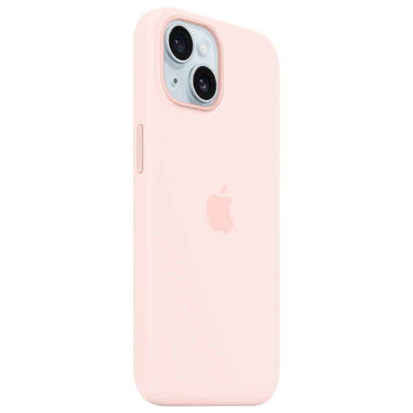 Husă pentru smartphone Apple iPhone 15 Apple/ MagSafe Back/ TPU/ Light Pink photo 2 Husă pentru smartphone Apple iPhone 15 Apple/ MagSafe Back/ TPU/ Light Pink photo 2