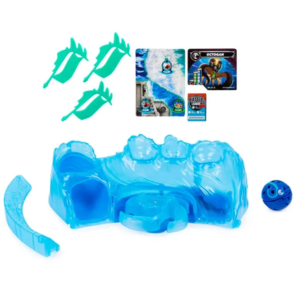 Jucărie interactivă Bakugan Training Set Aquatic 3S1 6066996 6+/ Green Blue photo 2