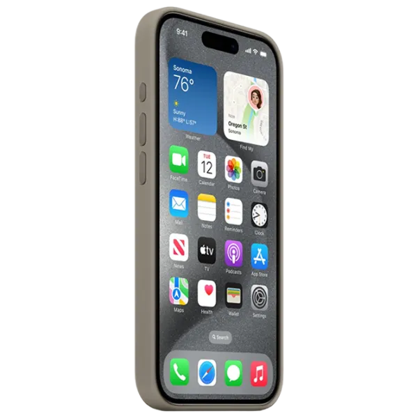 Husă pentru smartphone Apple iPhone 15 Pro Apple/ MagSafe Back/ TPU/ Clay Beige photo 3 Husă pentru smartphone Apple iPhone 15 Pro Apple/ MagSafe Back/ TPU/ Clay Beige photo 3