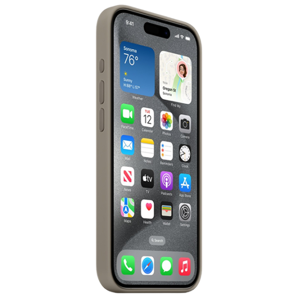 Husă pentru smartphone Apple iPhone 15 Pro Apple/ MagSafe Back/ TPU/ Clay Beige photo 3 Husă pentru smartphone Apple iPhone 15 Pro Apple/ MagSafe Back/ TPU/ Clay Beige photo 3