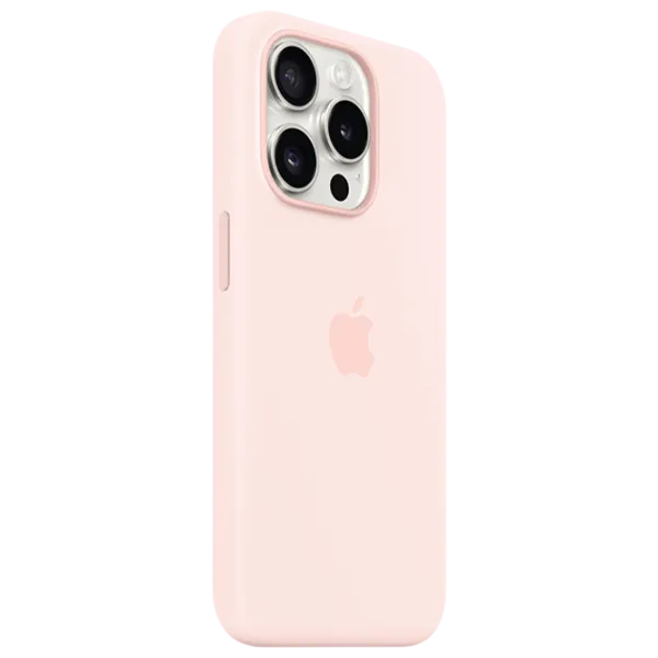 Husă pentru smartphone Apple iPhone 15 Pro Apple/ MagSafe Back/ TPU/ Light Pink photo 2 Husă pentru smartphone Apple iPhone 15 Pro Apple/ MagSafe Back/ TPU/ Light Pink photo 2