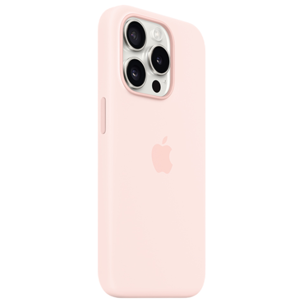 Husă pentru smartphone Apple iPhone 15 Pro Apple/ MagSafe Back/ TPU/ Light Pink photo 2 Husă pentru smartphone Apple iPhone 15 Pro Apple/ MagSafe Back/ TPU/ Light Pink photo 2