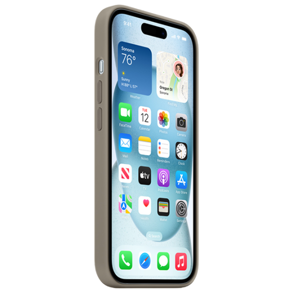 Чехол для смартфона Apple iPhone 15 Apple/ MagSafe Back/ TPU/ Clay Бежевый photo 3 Чехол для смартфона Apple iPhone 15 Apple/ MagSafe Back/ TPU/ Clay Бежевый photo 3