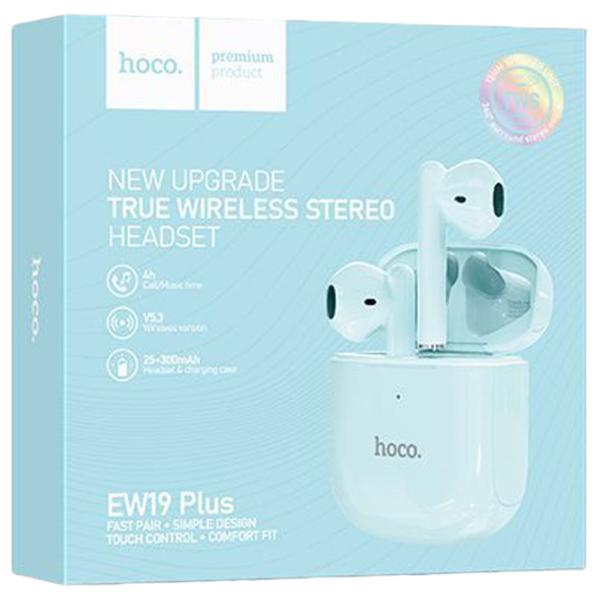 Наушники Hoco EW19 Plus Sierra Синий Беспроводные/ Персональный photo 3 Наушники Hoco EW19 Plus Sierra Синий Беспроводные/ Персональный photo 3