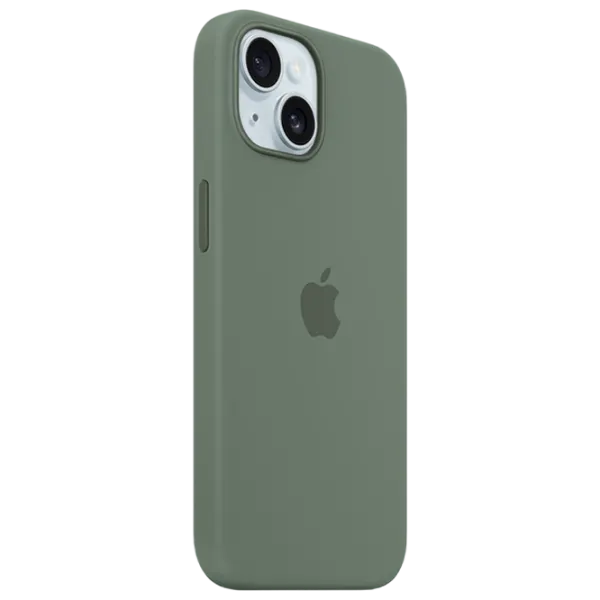 Husă pentru smartphone Apple iPhone 15 Apple/ MagSafe Back/ TPU/ Cypress Green photo 2 Husă pentru smartphone Apple iPhone 15 Apple/ MagSafe Back/ TPU/ Cypress Green photo 2