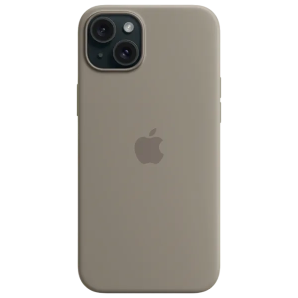 Husă pentru smartphone Apple iPhone 15 Plus Apple/ MagSafe Back/ TPU/ Clay Beige photo 3