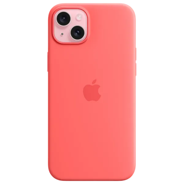 Husă pentru smartphone Apple iPhone 15 Plus Apple/ MagSafe Back/ TPU/ Guava Red photo 2