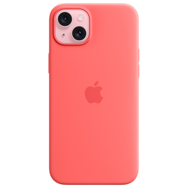 Husă pentru smartphone Apple iPhone 15 Plus Apple/ MagSafe Back/ TPU/ Guava Red photo 2