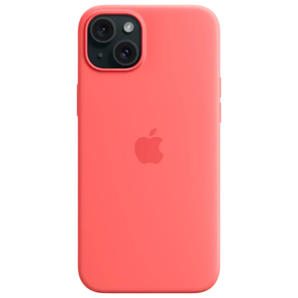 Husă pentru smartphone Apple iPhone 15 Plus Apple/ MagSafe Back/ TPU/ Guava Red photo 3