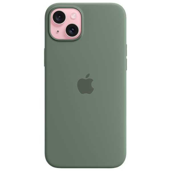 Husă pentru smartphone Apple iPhone 15 Plus Apple/ MagSafe Back/ TPU/ Cypress Green photo 2