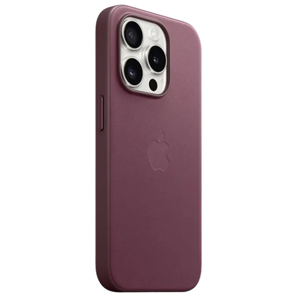 Husă pentru smartphone Apple iPhone 15 Pro Apple/ MagSafe Back/ FineWoven/ Mulberry Cherry photo 2