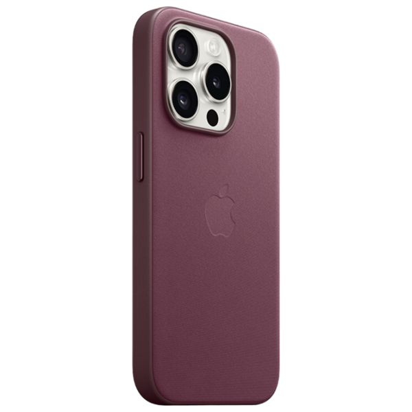 Husă pentru smartphone Apple iPhone 15 Pro Apple/ MagSafe Back/ FineWoven/ Mulberry Cherry photo 2