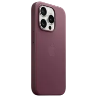 Husă pentru smartphone Apple iPhone 15 Pro Apple/ MagSafe Back/ FineWoven/ Mulberry Cherry photo 2