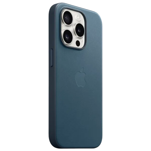 Чехол для смартфона Apple iPhone 15 Pro Apple/ MagSafe Back/ FineWoven/ Pacific Синий photo 2