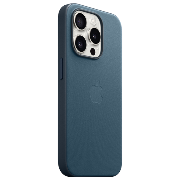 Чехол для смартфона Apple iPhone 15 Pro Apple/ MagSafe Back/ FineWoven/ Pacific Синий photo 2