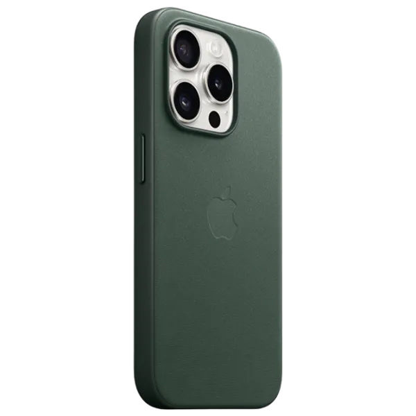 Husă pentru smartphone Apple iPhone 15 Pro Apple/ MagSafe Back/ FineWoven/ Green photo 2