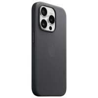 Husă pentru smartphone Apple iPhone 15 Pro Apple/ MagSafe Back/ FineWoven/ Black photo 2