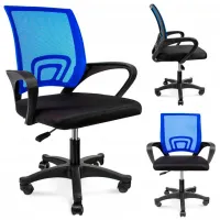 Fotoliu de birou Jumi Smart Pânză/ Blue photo 3