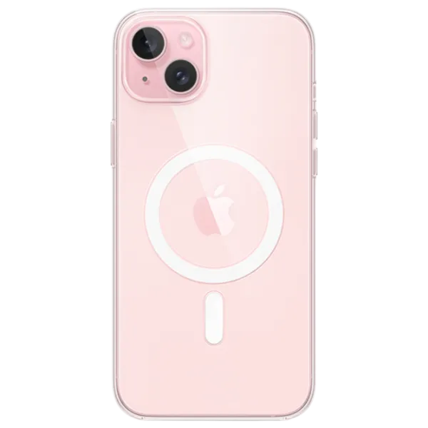 Husă pentru smartphone Apple iPhone 15 Plus Apple/ MagSafe Back/ PP/ Transparent photo 2