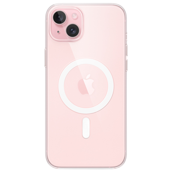 Husă pentru smartphone Apple iPhone 15 Plus Apple/ MagSafe Back/ PP/ Transparent photo 2