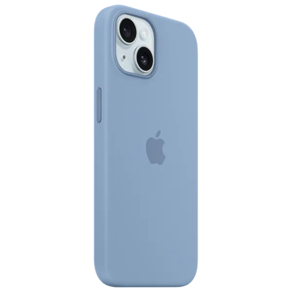 Husă pentru smartphone Apple iPhone 15 Apple/ MagSafe Back/ TPU/ Winter Blue photo 2 Husă pentru smartphone Apple iPhone 15 Apple/ MagSafe Back/ TPU/ Winter Blue photo 2