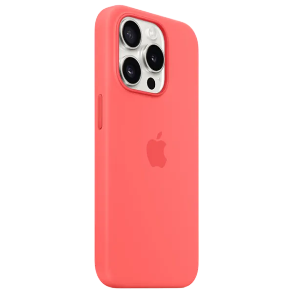 Husă pentru smartphone Apple iPhone 15 Pro Apple/ MagSafe Back/ TPU/ Guava Red photo 2