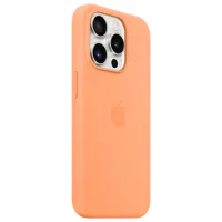 Husă pentru smartphone Apple iPhone 15 Pro Apple/ MagSafe Back/ TPU/ Sorbet Orange photo 2