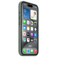 Husă pentru smartphone Apple iPhone 15 Pro Apple/ MagSafe Back/ TPU/ Cypress Green photo 3
