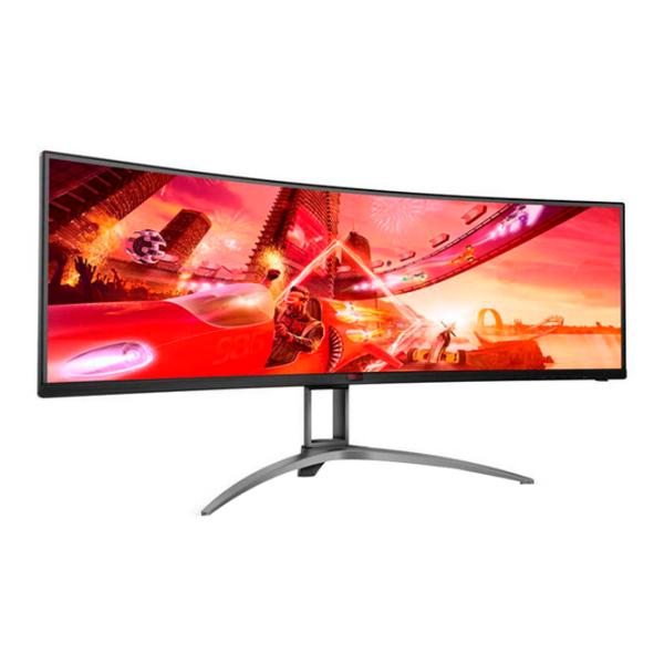 Монитор AOC AG493QCX 49" 4K 144 Гц/ 1 мс/ Black Silver photo 3