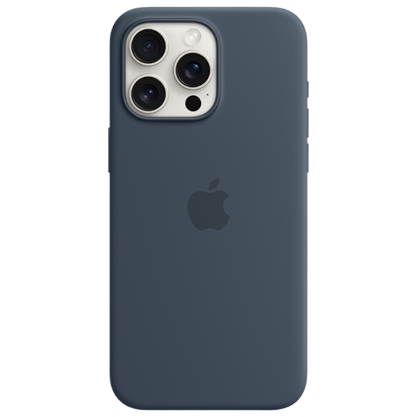 Чехол для смартфона Apple iPhone 15 Pro Max Apple/ MagSafe Back/ TPU/ Storm Синий photo 2 Чехол для смартфона Apple iPhone 15 Pro Max Apple/ MagSafe Back/ TPU/ Storm Синий photo 2