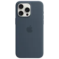 Husă pentru smartphone Apple iPhone 15 Pro Max Apple/ MagSafe Back/ TPU/ Storm Blue photo 2