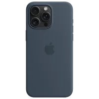Husă pentru smartphone Apple iPhone 15 Pro Max Apple/ MagSafe Back/ TPU/ Storm Blue photo 3