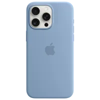 Husă pentru smartphone Apple iPhone 15 Pro Max Apple/ MagSafe Back/ TPU/ Winter Blue photo 2