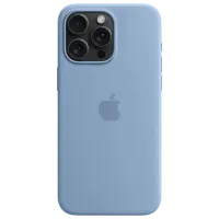 Husă pentru smartphone Apple iPhone 15 Pro Max Apple/ MagSafe Back/ TPU/ Winter Blue photo 3