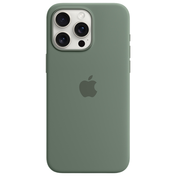 Husă pentru smartphone Apple iPhone 15 Pro Max Apple/ MagSafe Back/ TPU/ Cypress Green photo 2 Husă pentru smartphone Apple iPhone 15 Pro Max Apple/ MagSafe Back/ TPU/ Cypress Green photo 2