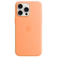 Husă pentru smartphone Apple iPhone 15 Pro Max Apple/ MagSafe Back/ TPU/ Sorbet Orange photo 2