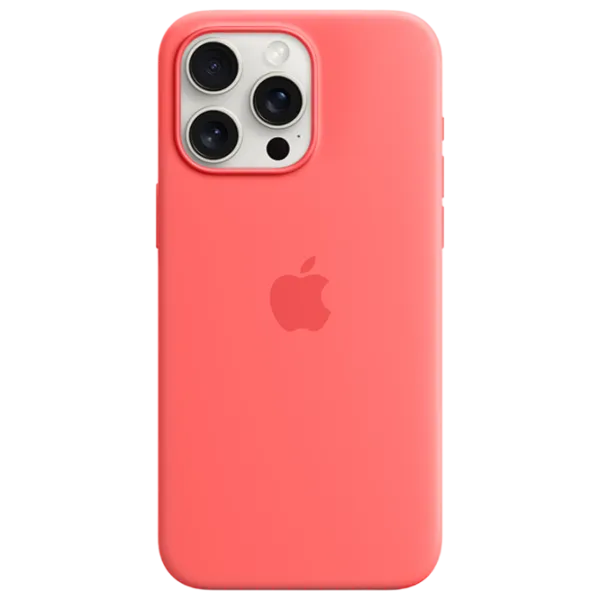 Чехол для смартфона Apple iPhone 15 Pro Max Apple/ MagSafe Back/ TPU/ Гуава Красный photo 2